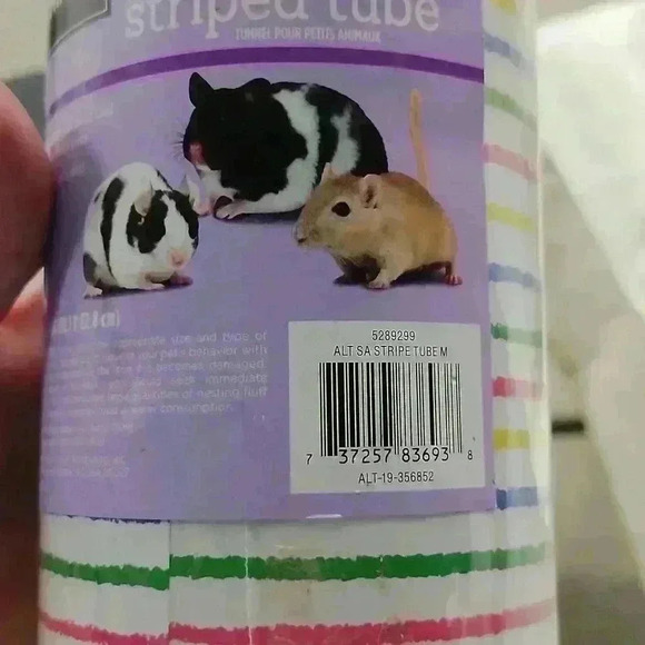 "All living things" medium multicolor striped tube NEW - Picture 5 of 5